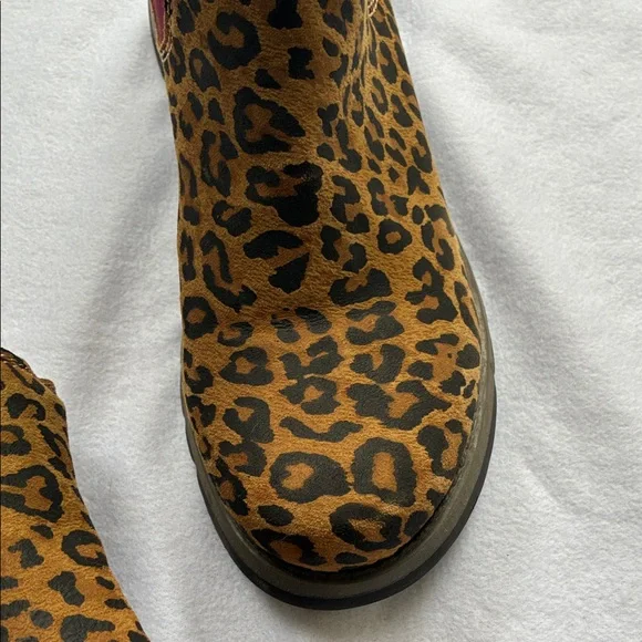 Fly London Leopard Print Ankle Boots - Picture 3 of 4